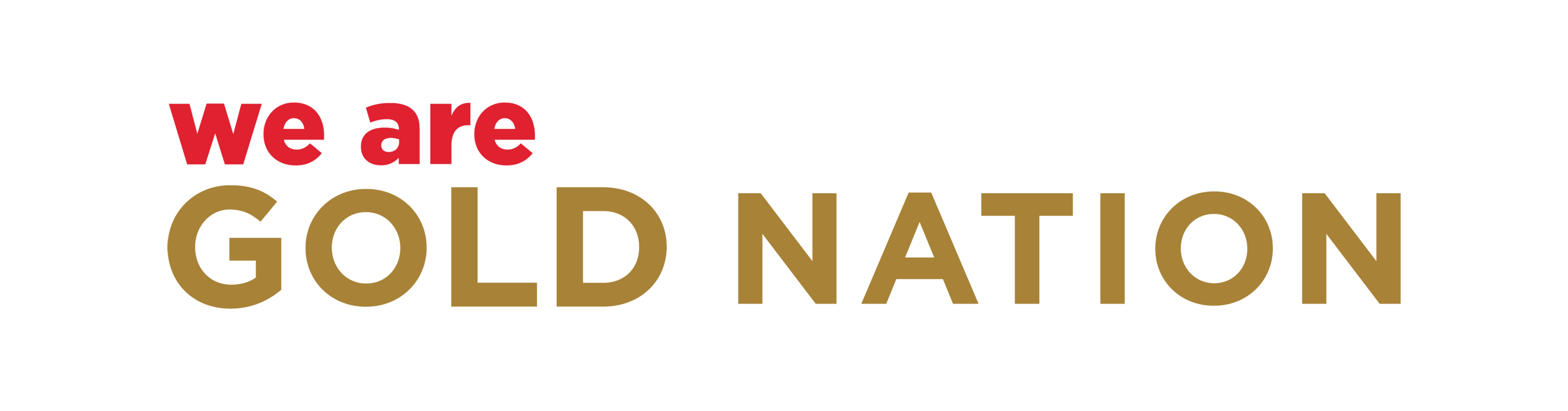 We Are Gold Nation Logo