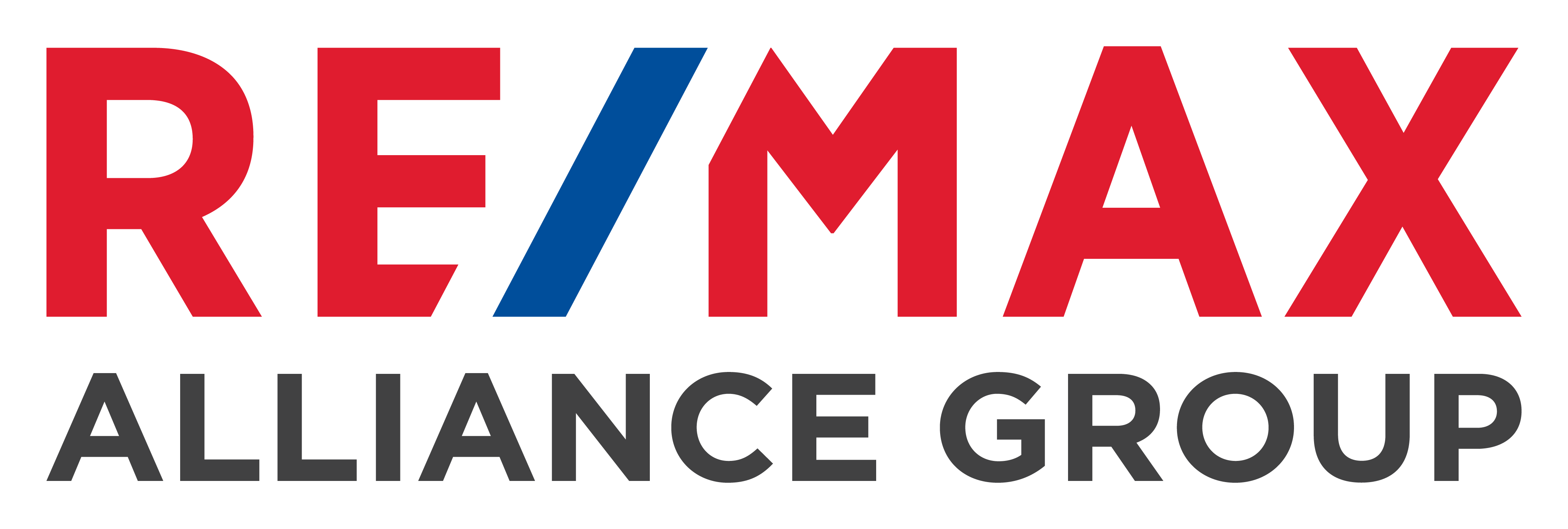 RE/MAX Alliance Group No Balloon Stacked Logo