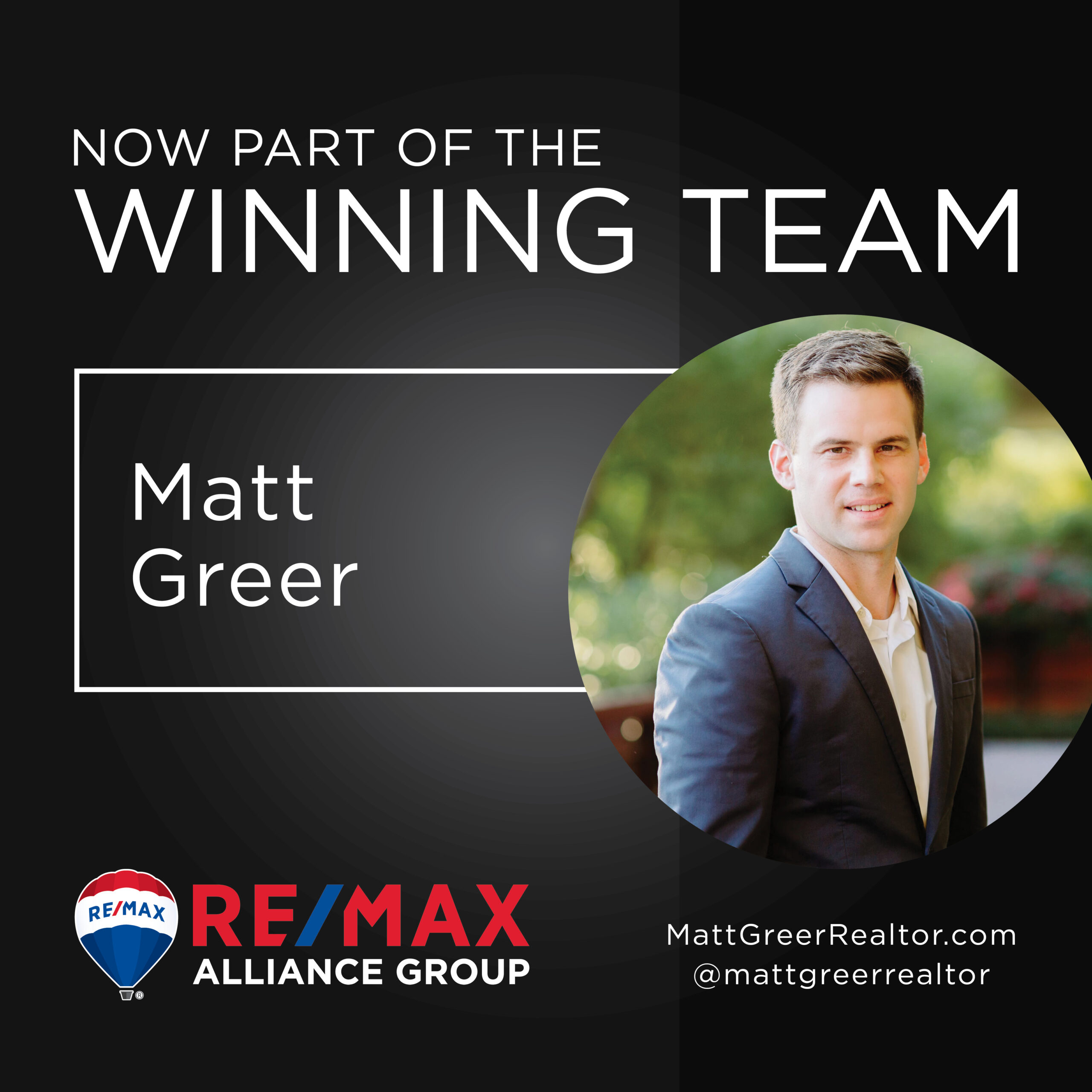 Welcome Matt Greer