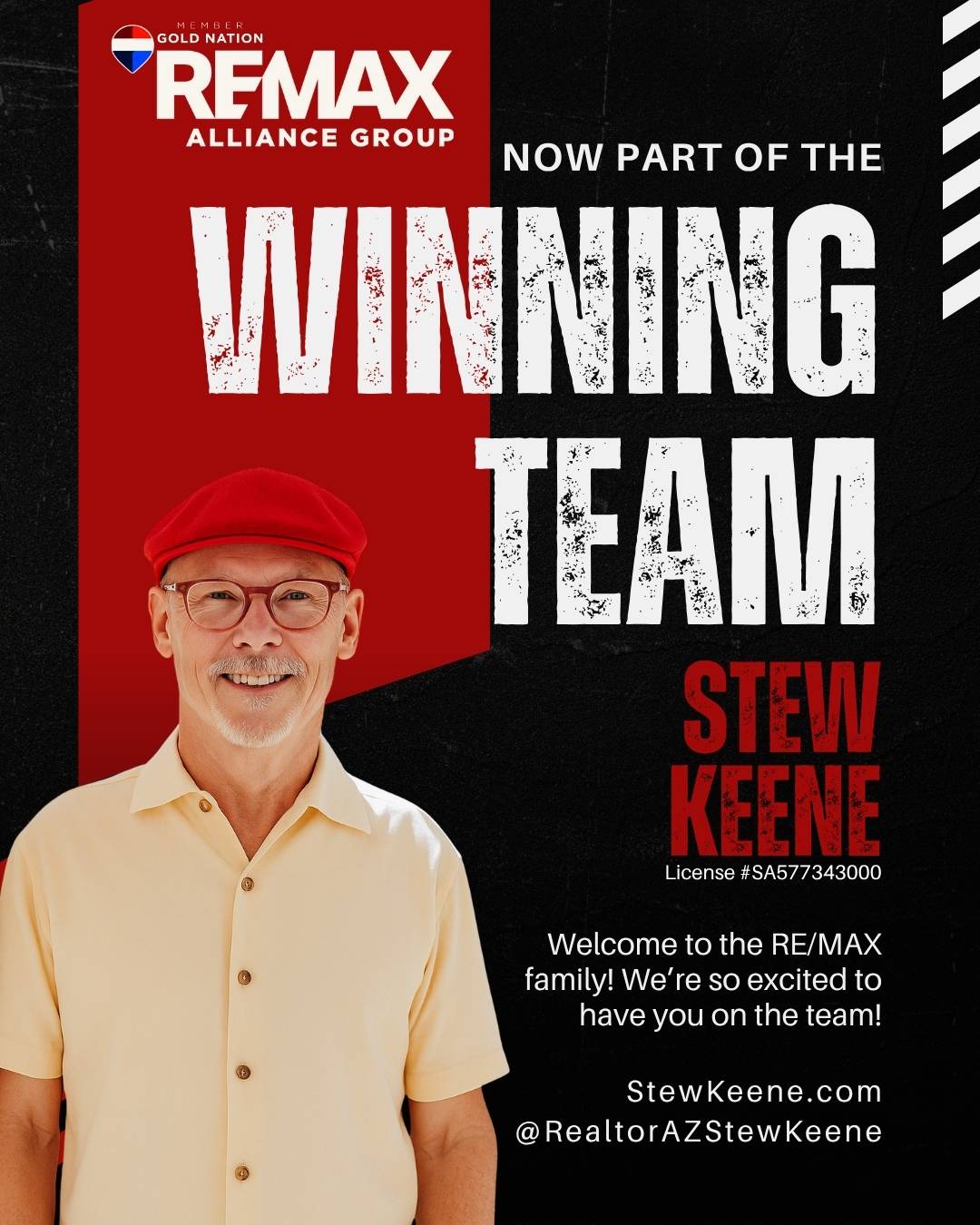 Welcome Stew Keene